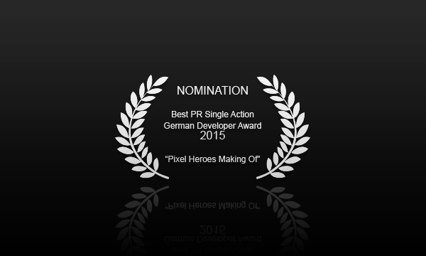 Nomination German Developer Award 2015