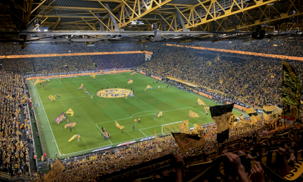 Yellow wall in Dortmund